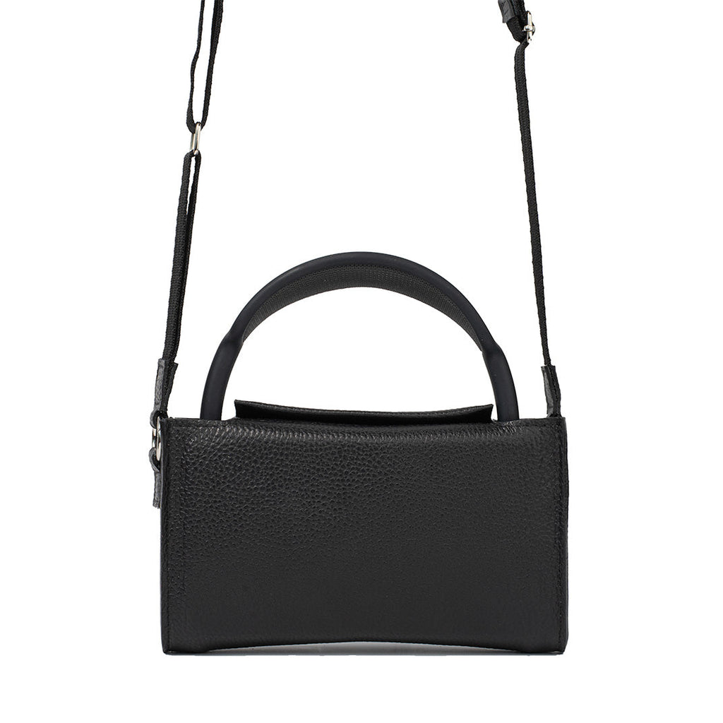 Leather Case with Adjustable Fabric Strap for AirPods Max (Black)-5